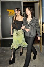 OLIVIA RODRIGO and Conan Gray Leaves Mother Wolf Restaurant in Los Angeles 01/26/2022