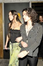 OLIVIA RODRIGO and Conan Gray Leaves Mother Wolf Restaurant in Los Angeles 01/26/2022
