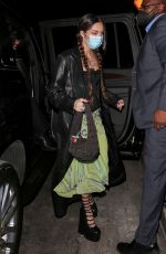 OLIVIA RODRIGO Arrives at Mother Wolf Italian Restaurant in Los Angeles 01/26/2022