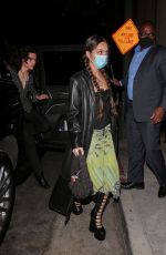 OLIVIA RODRIGO Arrives at Mother Wolf Italian Restaurant in Los Angeles 01/26/2022