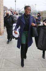 OTI MABUSE Leaves ITV Studios in London 01/23/2022