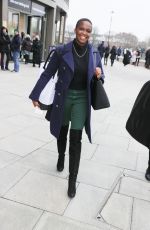 OTI MABUSE Leaves ITV Studios in London 01/23/2022