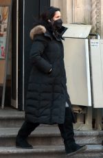 PADMA LAKSHMI Out and About in New York 01/27/2022