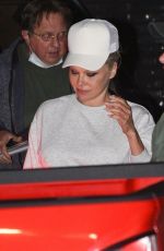 PAMELA ANDERSON Out for Dinner with her Son Brandon Thomas Lee and Assistant Jonathan at Nobu in Malibu 01/24/2022