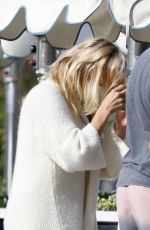 PAMELA ANDERSON Out for Lunch with Friend in Santa Monica 01/21/2022