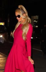 PARIS HILTON Arrives at Drew Barrymore Show in New York 01/26/2022