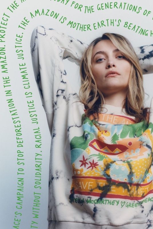 PARIS JACKSON for Stella McCartney x Greenpeace, April 2021