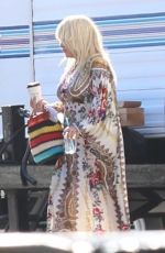 PATRICIA ARQUETTE on the Set of High Desert in Palm Springs 01/19/2022
