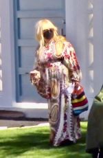 PATRICIA ARQUETTE on the Set of High Desert in Palm Springs 01/19/2022