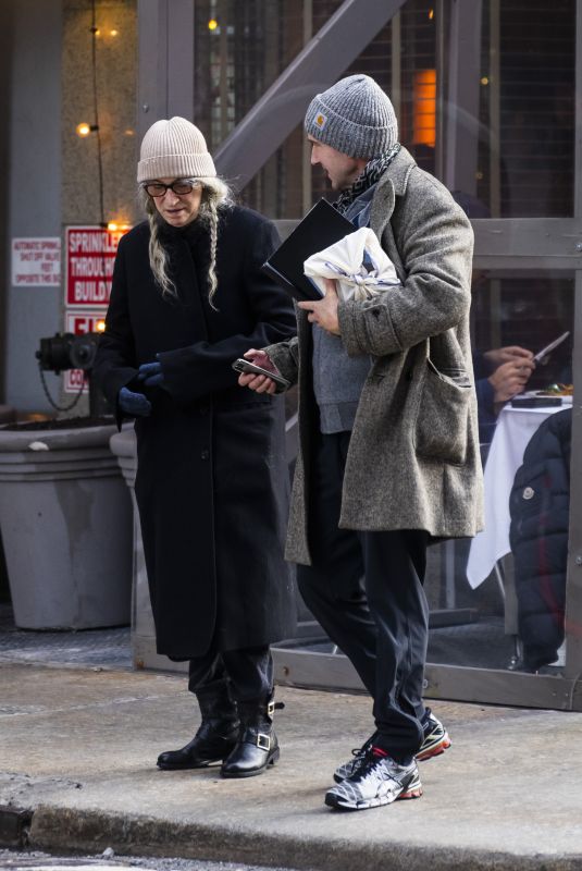 PATTI SMITH Out in New York 01/24/2022