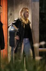 PETRA ECCLESTONE and Sam Palmer Out for Dinner with Friends in Los Angeles 01/19/2022