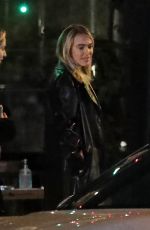 PETRA ECCLESTONE and Sam Palmer Out for Dinner with Friends in Los Angeles 01/19/2022