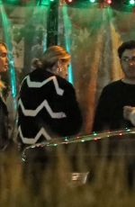 PETRA ECCLESTONE and Sam Palmer Out for Dinner with Friends in Los Angeles 01/19/2022