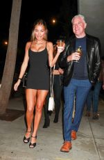 PIA MIA PEREZ Night Out in West Hollywood 01/22/2022