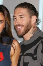 PILAR RUBIO and Sergio Ramos at Louis Vuitton Men