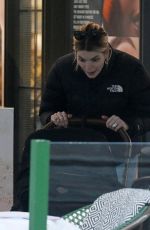PIXIE GELDOF Out Shopping on Bond Street in London 01/17/2022