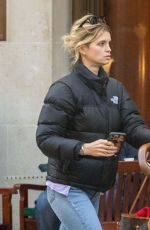 PIXIE GELDOF Out with Her Baby in London 01/17/2022