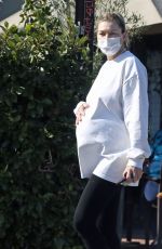 Pregnant JESSICA HART at a Chinese Herbal Medicine and Acupuncture in Los Angeles 01/26/2022