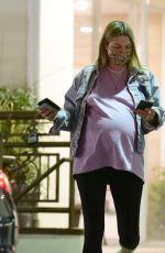 Pregnant JESSICA HART Out in West Hollywood 01/18/2022