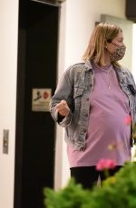 Pregnant JESSICA HART Out in West Hollywood 01/18/2022
