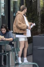 Pregnant JESSICA HART Shopping at Erewhon Market in Los Angeles 01/10/2022