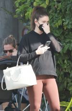 Pregnant LAUREN PARSEKIAN Out for Lunch at All Time Restaurant in Los Feliz 01/14/2022