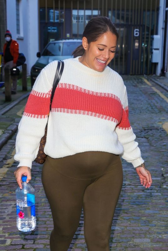 Pregnant MALIN ANDERSSON Out in London 01/05/2022