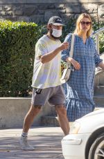 Pregnant MIA GOTH and Shia Labeouf Out for Lunch at Cava Restaurant in Pasadena 01/03/2022