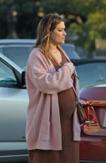 Pregnant MIA SWIER Shopping at Gelson
