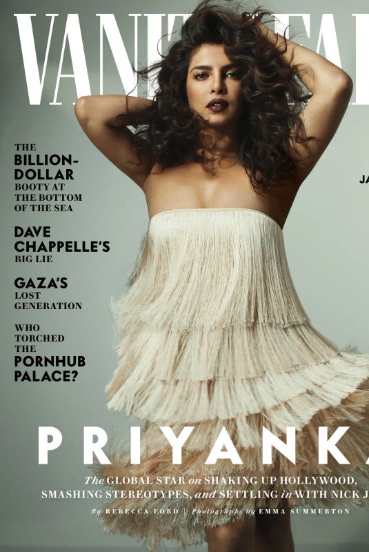 PRIYANKA CHOPRA for Vanity Fair Magazine, February 2022