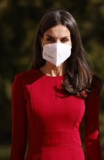 QUEEN LETIZIA OF SPAIN at Luis Carandell Journalism Award in Madrid 01/27/2022