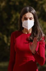 QUEEN LETIZIA OF SPAIN at Luis Carandell Journalism Award in Madrid 01/27/2022