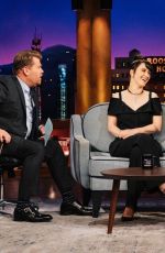 RACHEL BROSNAHAN at Late Show with James Corden in Los Angeles 01/20/2022