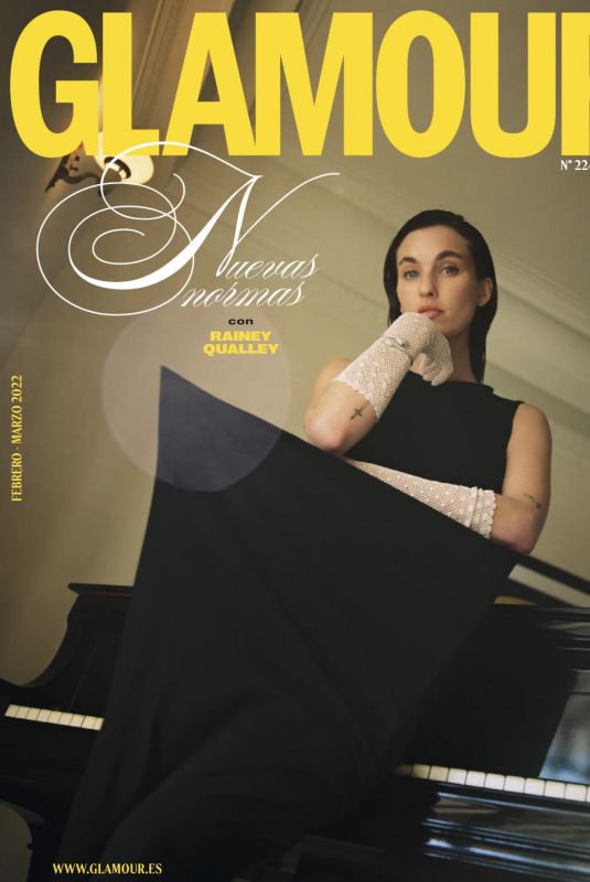 RAINEY QUALLEY in Glamour Magazine, Spain February 2022