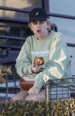 REBEL WILSON Ggets Her Car Washed in Los Feliz 01/24/2022