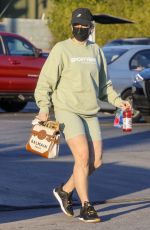 REBEL WILSON Ggets Her Car Washed in Los Feliz 01/24/2022
