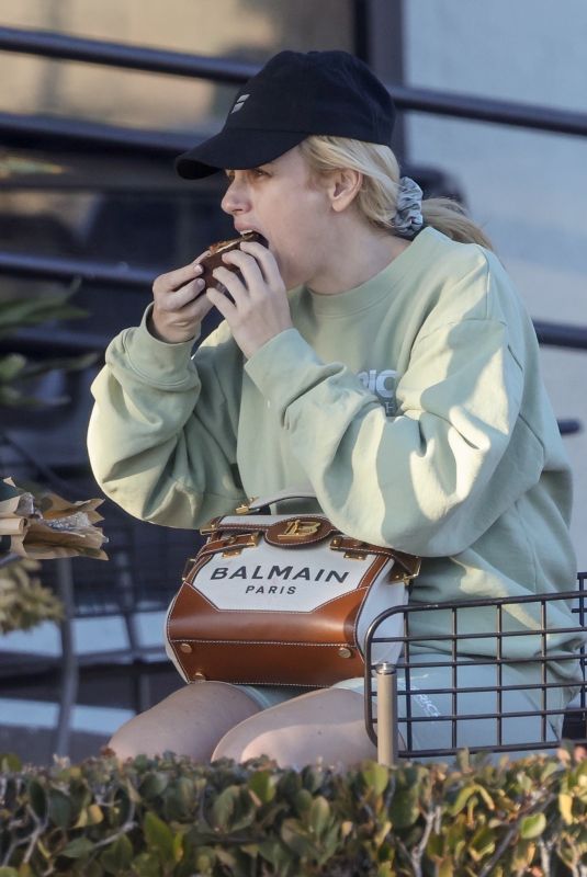 REBEL WILSON Ggets Her Car Washed in Los Feliz 01/24/2022