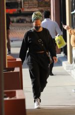REGINA KING Leaves Chase Bank in Los Angeles 01/04/2022