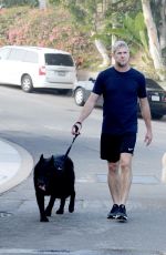 RENEE ZELLWEGER and Ant Anstead Out Jogging in Laguna Beach 01/06/2022