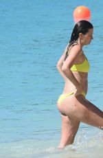 RHE ADURHAM in Bikini at a Beach in Bridgetown 01/01/2022