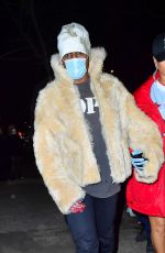 RIHANNA and A$AP Rocky Leaves a Studio in Brooklyn 01/22/2022