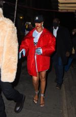 RIHANNA and A$AP Rocky Leaves a Studio in Brooklyn 01/22/2022