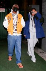 RIHANNA and Asap Rocky Out at Nobu in Malibu 01/11/2022