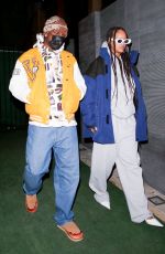 RIHANNA and Asap Rocky Out at Nobu in Malibu 01/11/2022