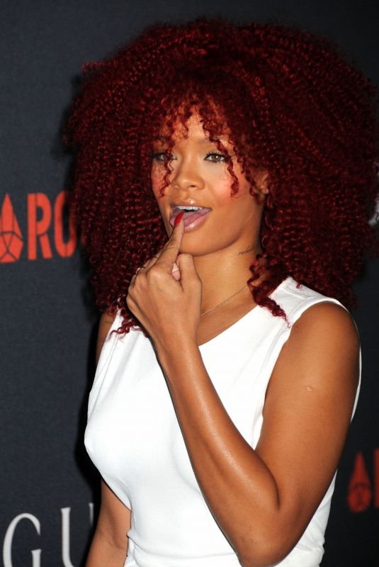 RIHANNA at Gucci and Roc Nation Pre-Grammy Brunch in Los Angeles 01/12/2022