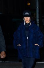 RIHANNA Night Out in New York 01/25/2022