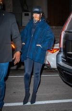 RIHANNA Night Out in New York 01/25/2022