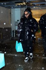 RIHANNA Out SHopping in New York 01/28/2022