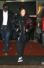 RIHANNA Out SHopping in New York 01/28/2022