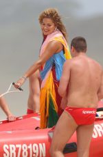 RITA ORA at a Photoshoot at Maroubra Beach in Sydney 01/17/2022